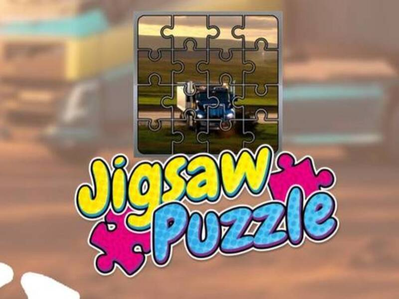 Játék Teherautó kirakós kirakós kirakós online