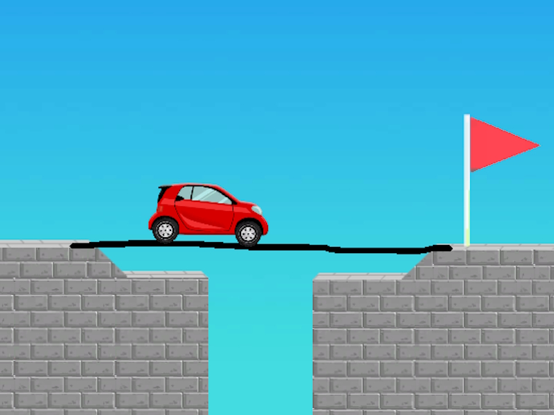 Játék Draw Bridge Brain Game online