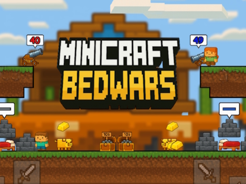 Játék Minecraft ágynemű online