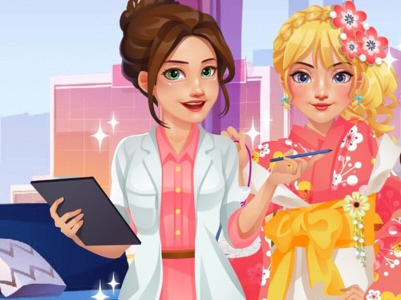 Játék ASMR szépség japán gyógyfürdő online