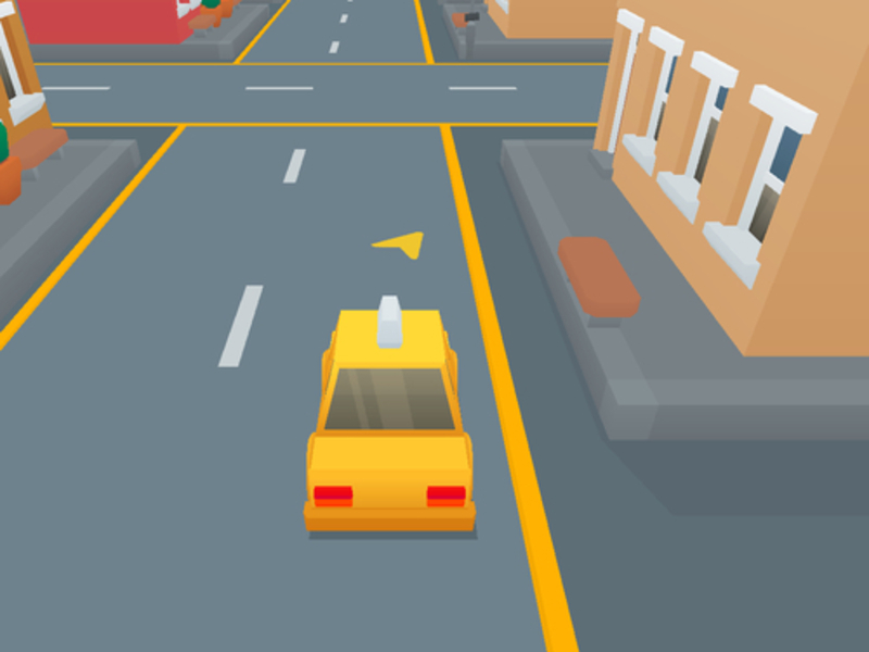 Játék Taxisofőr 3D online