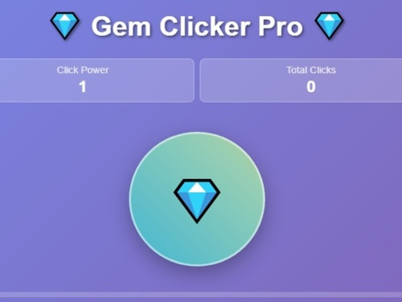 Játék GEM Clicker Pro online