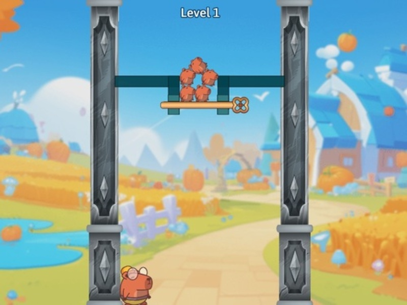 Játék Mentse el a baba capybaras húzócsapot online