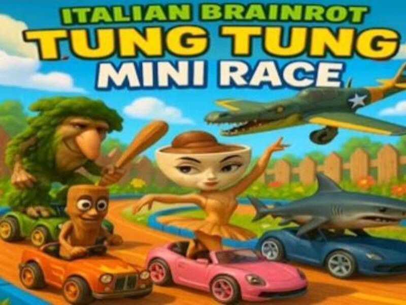 Játék Olasz brainrot tung tung mini verseny online