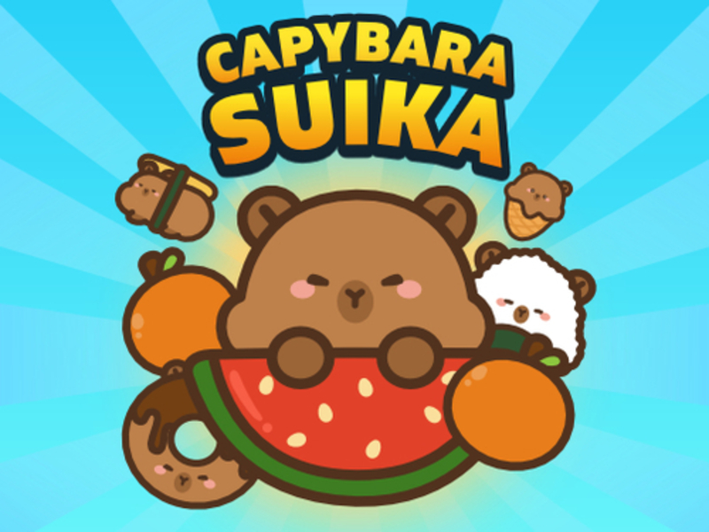 Játék Capybara Suika online