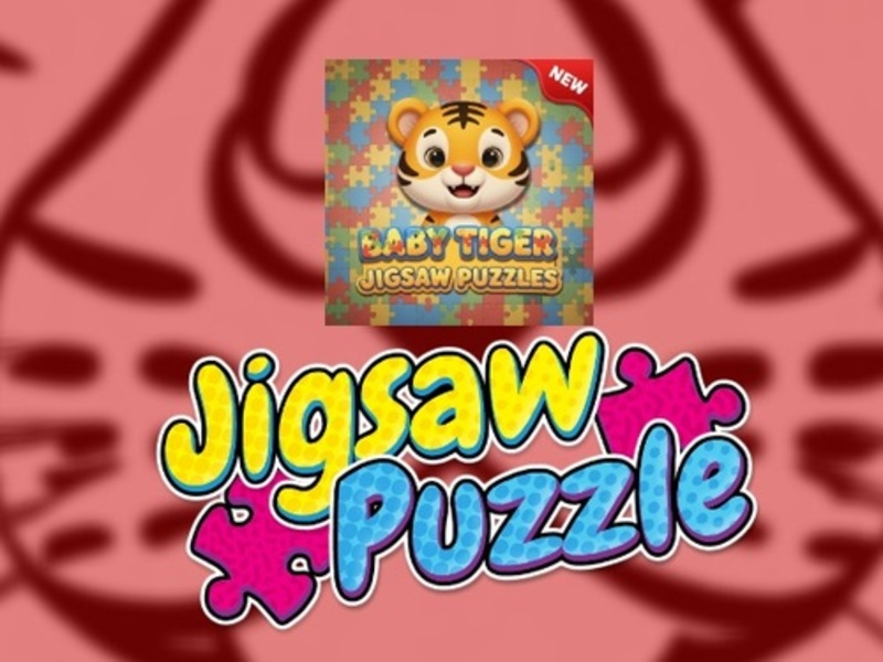Játék Baby Tiger Jigsaw rejtvények online