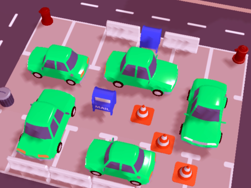 Játék Parkoló polly autók online