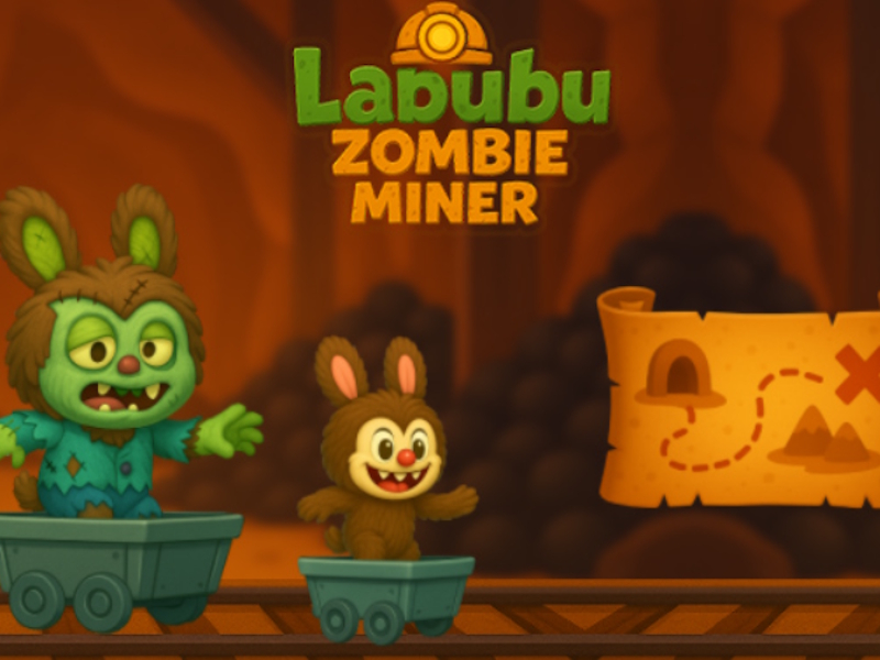 Játék Labubu zombi bányász online