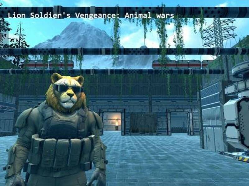 Játék Oroszlán katona bosszúja: Állatháborúk online