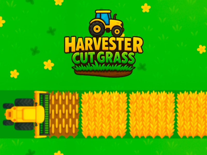 Játék Harvester vágott fű online