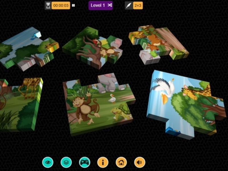 Játék 3D-s kirakó puzzle online
