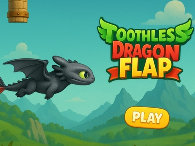 Játék Fogatlan sárkány szárny online