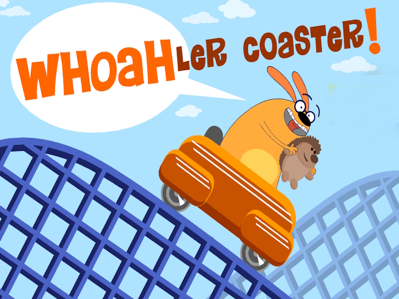 Játék Whoa Engedje meg a Coaster -t! online