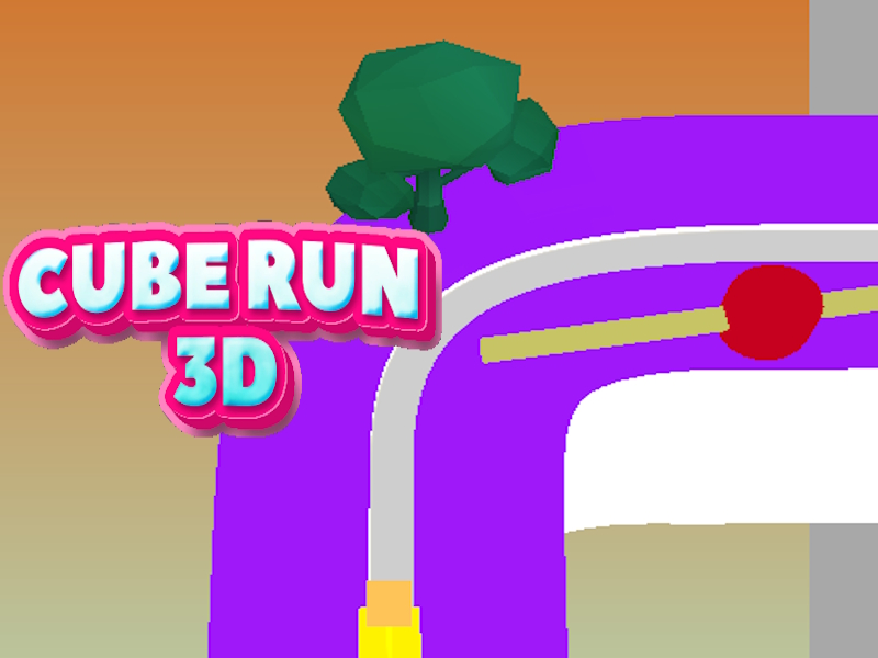 Játék Cube Run 3D online