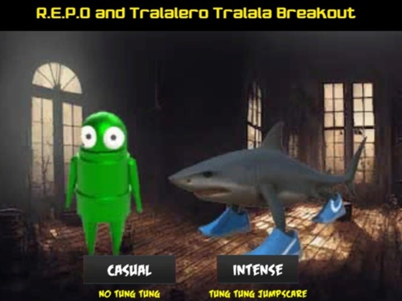 Játék R. E. P. O és Tralalero Tralala kitörés online