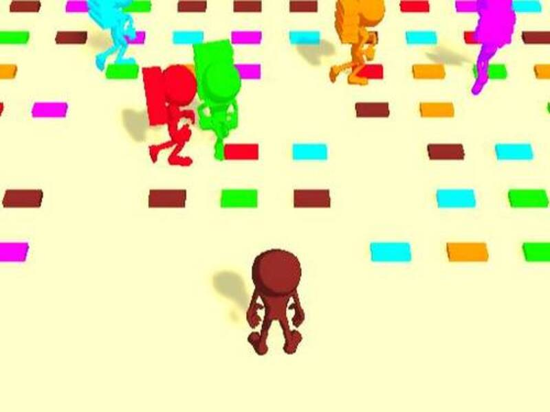 Játék Crazy Bridge Rush Build Stash és Futás online