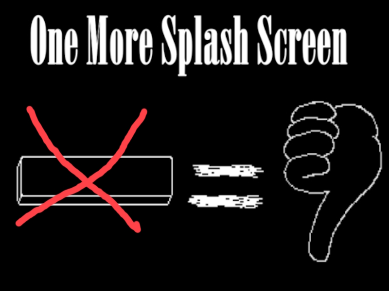 Játék Még egy splash képernyő online