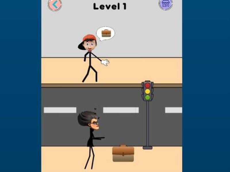 Játék Tanári puzzle Stickman játékok online