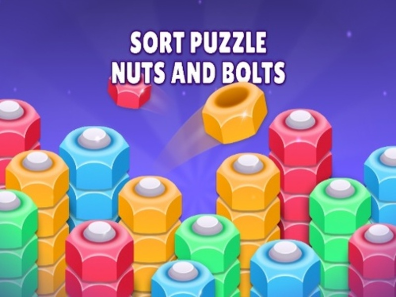 Játék Válasszon puzzle anyákat és csavarokat online