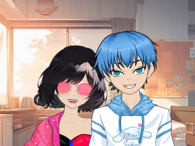 Játék Anime pár: Avatar Maker online