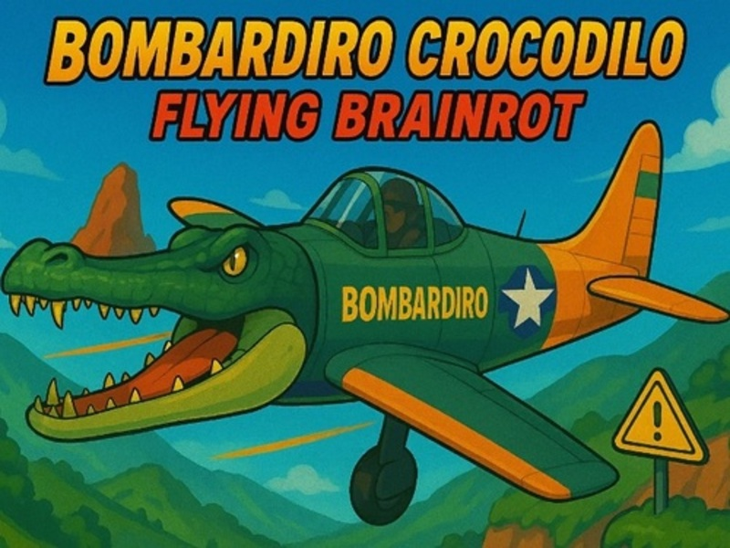 Játék Bombardiro Crocodilo repülő agyrot online