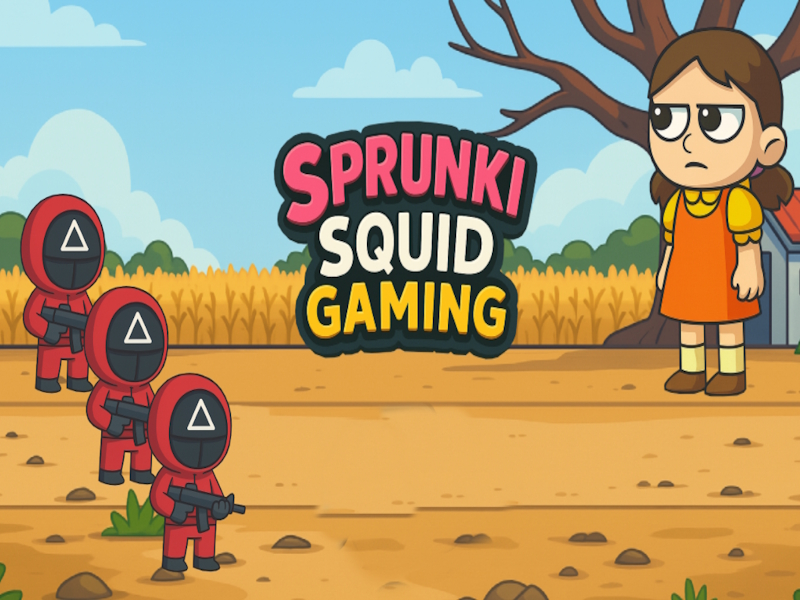 Játék Sprunki tintahal játék online