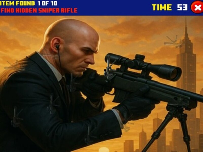 Játék Sniper úr rejtett puska online