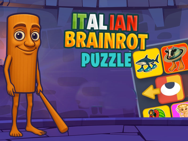 Játék Olasz brainrot puzzle online